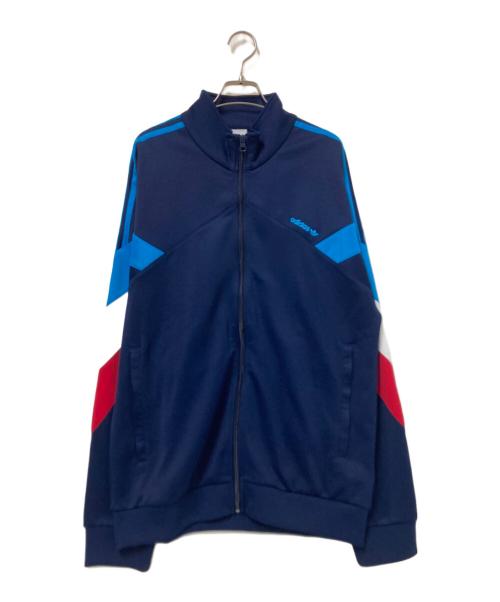 adidas（アディダス）adidas (アディダス) トラックジャケット ネイビーの古着・服飾アイテム