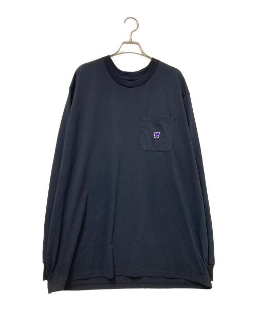 Needles（ニードルズ）Needles (ニードルズ) L/S Crew Neck Tee ブラック サイズ:Lの古着・服飾アイテム