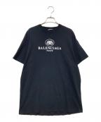 BALENCIAGAバレンシアガ）の古着「BB Logo Tee」｜ブラック