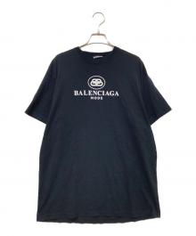 BALENCIAGA（バレンシアガ）の古着「BB Logo Tee」｜ブラック