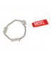 DIESEL (ディーゼル) BRAVE ブレスレット シルバー×ブラック サイズ:下記参照：7000円