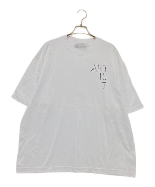 ARTIST PROOF（アーティトプルーフ）ARTIST PROOF (アーティトプルーフ) Art is T T-shirt S/S ホワイト×ブラック サイズ:Lの古着・服飾アイテム
