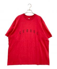 SEQUEL（シークエル）の古着「プリントTシャツ」｜レッド