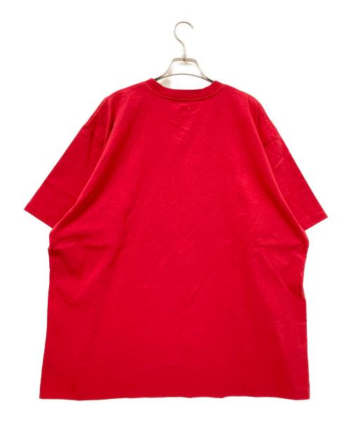 SEQUEL（シークエル）SEQUEL (シークエル) プリントTシャツ レッド サイズ:XLの古着・服飾アイテム