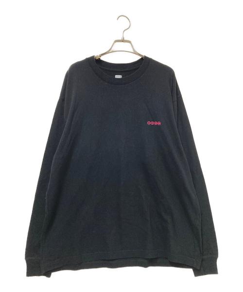 SEQUEL（シークエル）SEQUEL (シークエル) ロングスリーブTシャツ ブラック×ピンク サイズ:Lの古着・服飾アイテム