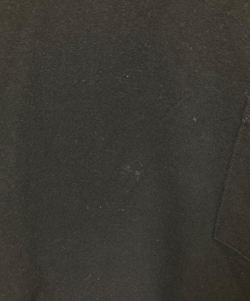 SEQUEL（シークエル）SEQUEL (シークエル) ロングスリーブポケットTシャツ ブラック×ホワイト サイズ:XLの古着・服飾アイテム