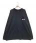 SEQUEL（シークエル）の古着「ロングスリーブポケットTシャツ」｜ブラック×ホワイト