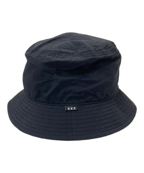 GOD SELECTION XXX（ゴッド セレクション トリプルエックス）GOD SELECTION XXX (ゴッド セレクション トリプルエックス) BUCKET HAT ブラック×ホワイト サイズ:下記参照の古着・服飾アイテム