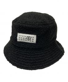 MM6 Maison Margiela（エムエムシックスメゾンマルジェラ）の古着「Boa Hat」｜ブラック