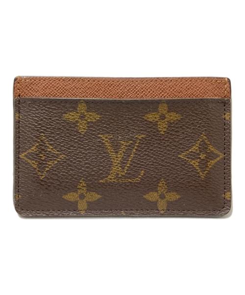 LOUIS VUITTON（ルイ ヴィトン）LOUIS VUITTON (ルイ ヴィトン) カードケース ブラウン サイズ:下記参照の古着・服飾アイテム