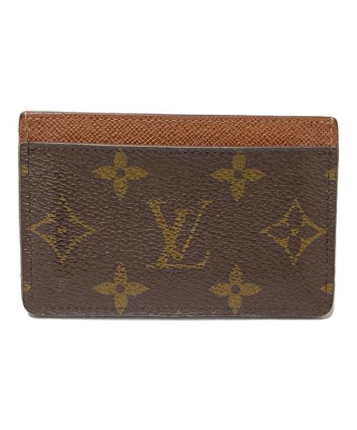 LOUIS VUITTON（ルイ ヴィトン）LOUIS VUITTON (ルイ ヴィトン) カードケース ブラウン サイズ:下記参照の古着・服飾アイテム