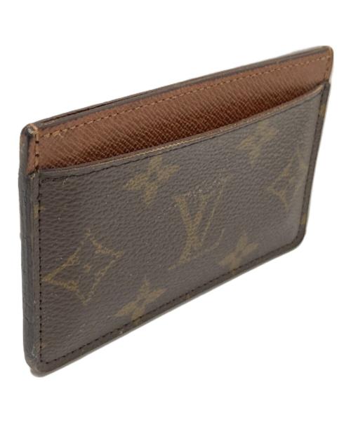 LOUIS VUITTON（ルイ ヴィトン）LOUIS VUITTON (ルイ ヴィトン) カードケース ブラウン サイズ:下記参照の古着・服飾アイテム