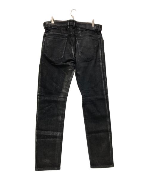 DIESEL（ディーゼル）DIESEL (ディーゼル) THOMMER CB SP1-NEコーティングデニムパンツ ブラック サイズ:W36の古着・服飾アイテム