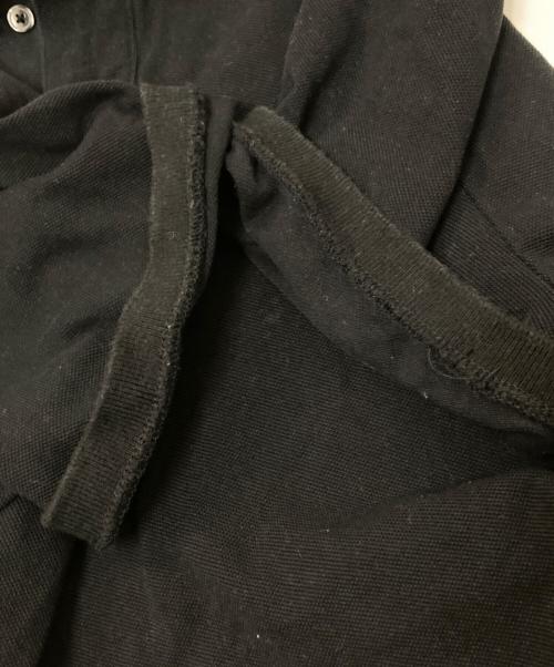AMI Alexandre Mattiussi（アミアレクサンドルマテュッシ）AMI Alexandre Mattiussi (アミアレクサンドルマテュッシ) AMI DE COEUR POLO SHIRT ブラック サイズ:Mの古着・服飾アイテム