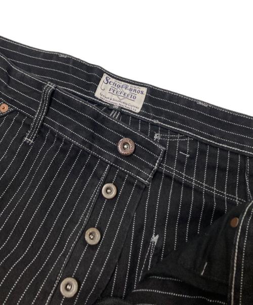 SCHOTT BROS.（ショットブロス）SCHOTT BROS. (ショットブロス) OLD HICKORY DENIM SHORTS ブラック サイズ:36の古着・服飾アイテム