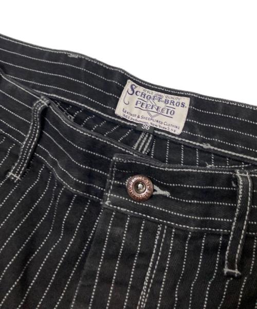 SCHOTT BROS.（ショットブロス）SCHOTT BROS. (ショットブロス) OLD HICKORY DENIM SHORTS ブラック サイズ:36の古着・服飾アイテム