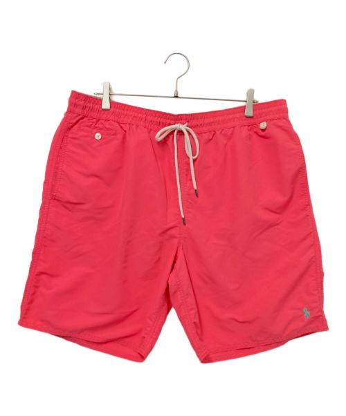 POLO RALPH LAUREN（ポロ・ラルフローレン）POLO RALPH LAUREN (ポロ・ラルフローレン) ハーフパンツ ピンク サイズ:XXLの古着・服飾アイテム