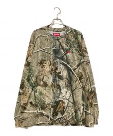 SUPREME（シュプリーム）の古着「Small Box L/S Tee Realtree」｜ベージュ×グリーン