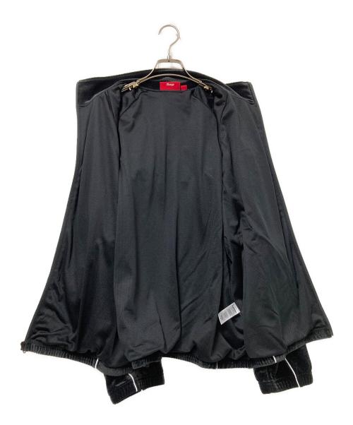 SUPREME（シュプリーム）SUPREME (シュプリーム) ヴェロアメッシュ トラックジャケット ブラック サイズ:XLの古着・服飾アイテム