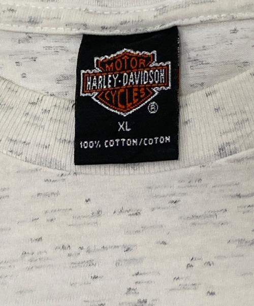 HARLEY-DAVIDSON（ハーレーダビッドソン）HARLEY-DAVIDSON (ハーレーダビッドソン) プリントTシャツ ホワイト サイズ:XLの古着・服飾アイテム