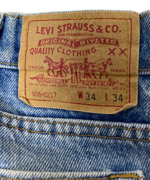 LEVI'S（リーバイス）LEVI'S (リーバイス) 505デニムパンツ インディゴ サイズ:34の古着・服飾アイテム