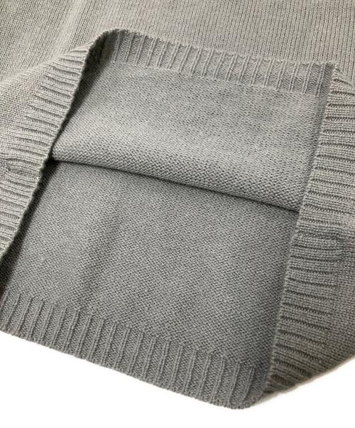 Patagonia（パタゴニア）Patagonia (パタゴニア) エルボー ボーダー ジャガード ニット セーター グレー サイズ:Sの古着・服飾アイテム