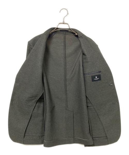BLACK LABEL CRESTBRIDGE（ブラックレーベル クレストブリッジ）BLACK LABEL CRESTBRIDGE (ブラックレーベル クレストブリッジ) 薄手テーラードジャケット グレー サイズ:Mの古着・服飾アイテム
