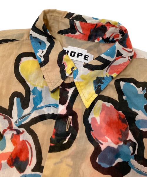 HOPE（ホープ）HOPE (ホープ) 総柄シャツ マルチカラー サイズ:46の古着・服飾アイテム