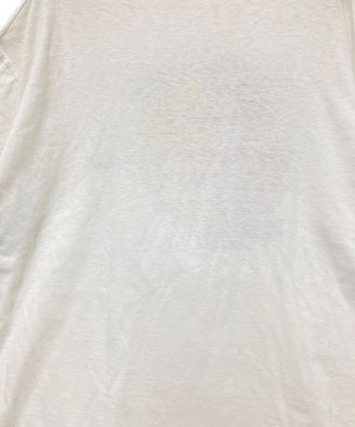 HICRU（ハイクルー）HICRU (ハイクルー) プリントTシャツ ホワイト サイズ:XLの古着・服飾アイテム