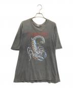 USEDユーズド）の古着「スコーピオンプリントTシャツ」｜グレー