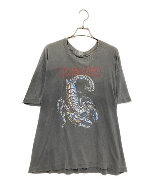 USED（ユーズド）USED (ユーズド) スコーピオンプリントTシャツ グレー サイズ:下記参照の古着・服飾アイテム