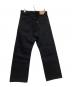 Graphpaper (グラフペーパー) Selvage Denim Five Pocket Wide Straight Pants ブラック サイズ:2：18000円