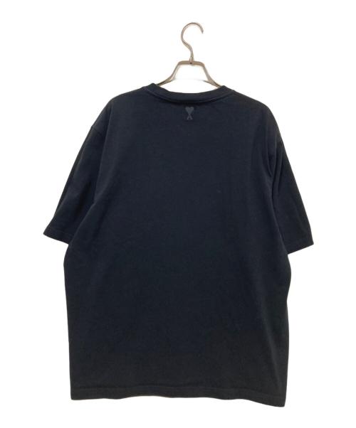AMI PARIS（アミ パリス）AMI PARIS (アミ パリス) ロゴTシャツ ブラック サイズ:Lの古着・服飾アイテム