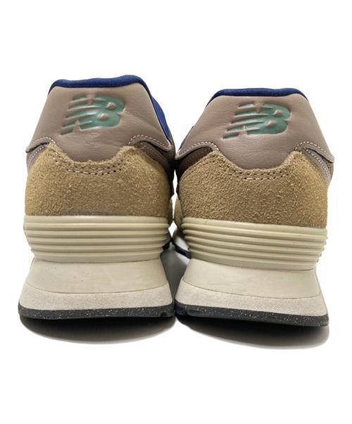NEW BALANCE（ニューバランス）NEW BALANCE (ニューバランス) 574 ローカットスニーカー ブラウン サイズ:24.5cmの古着・服飾アイテム