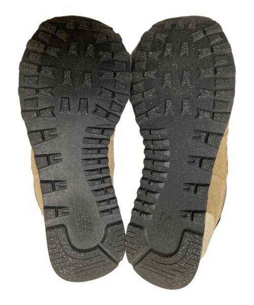 NEW BALANCE（ニューバランス）NEW BALANCE (ニューバランス) 574 ローカットスニーカー ブラウン サイズ:24.5cmの古着・服飾アイテム