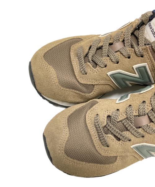 NEW BALANCE（ニューバランス）NEW BALANCE (ニューバランス) 574 ローカットスニーカー ブラウン サイズ:24.5cmの古着・服飾アイテム