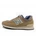 NEW BALANCE (ニューバランス) 574 ローカットスニーカー ブラウン サイズ:24.5cm：7000円