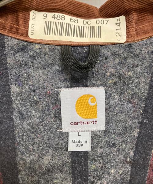 CarHartt（カーハート）CarHartt (カーハート) デトロイトジャケット ブラウン サイズ:Lの古着・服飾アイテム