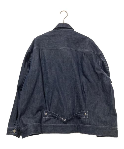 WYM LIDNM（ウィム バイ リドム）WYM LIDNM (ウィム バイ リドム) HEAVY OZ WIDE DENIM SET-UP インディゴ サイズ:Sの古着・服飾アイテム