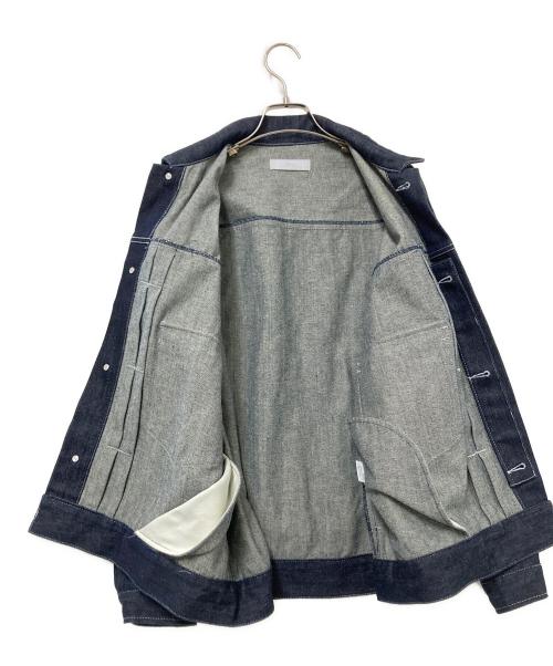 WYM LIDNM（ウィム バイ リドム）WYM LIDNM (ウィム バイ リドム) HEAVY OZ WIDE DENIM SET-UP インディゴ サイズ:Sの古着・服飾アイテム
