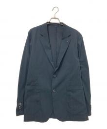 AOURE（アウール）の古着「F.DOTTI SUCKER SETUP JACKET」｜ブラック