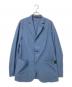 AOURE（アウール）の古着「FEATHER CLOTH SETUP JACKET」｜グレー