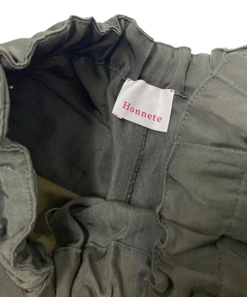 Honnete（オネット）Honnete (オネット) EASY SHELL TROUSERS グレー サイズ:下記参照の古着・服飾アイテム