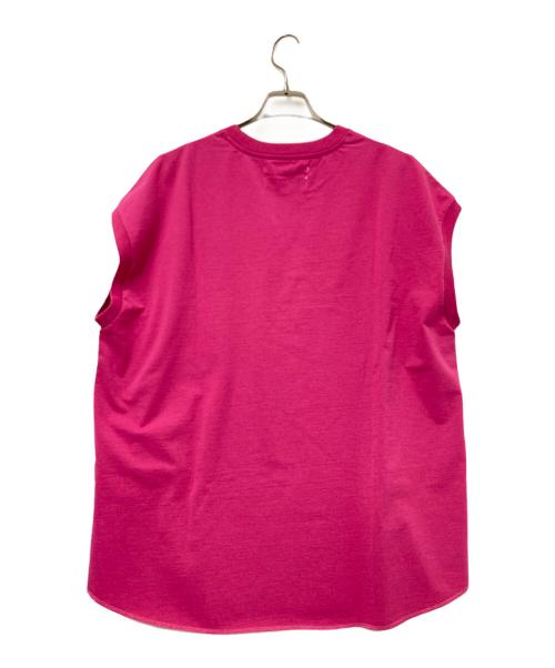 F/CE.（エフシーイー）F/CE. (エフシーイー) フロントロゴT ピンク サイズ:Fの古着・服飾アイテム