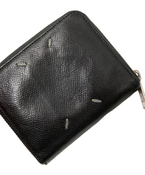 Maison Margiela（メゾンマルジェラ）Maison Margiela (メゾンマルジェラ) 2つ折り財布 ブラック サイズ:下記参照の古着・服飾アイテム