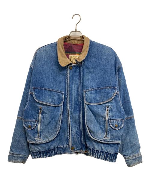 LEVI'S（リーバイス）LEVI'S (リーバイス) 裏ネイティブ デニムボンバージャケット インディゴ サイズ:Lの古着・服飾アイテム