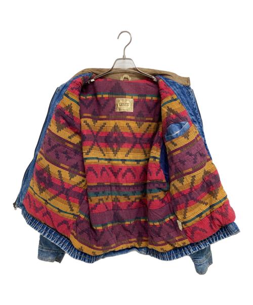 LEVI'S（リーバイス）LEVI'S (リーバイス) 裏ネイティブ デニムボンバージャケット インディゴ サイズ:Lの古着・服飾アイテム