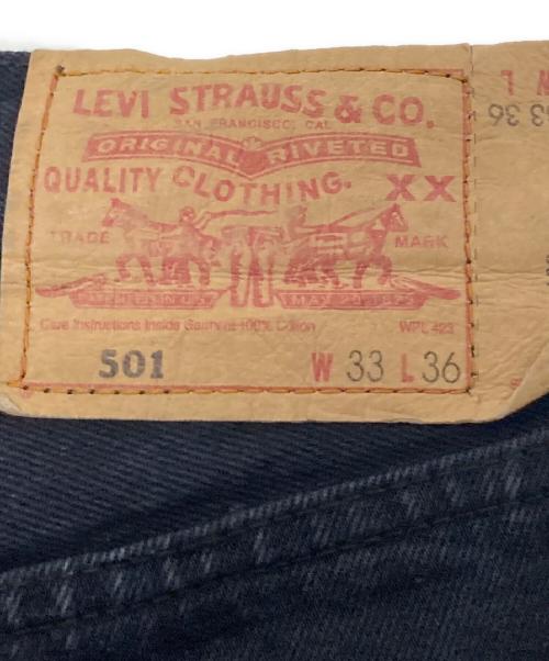 LEVI'S（リーバイス）LEVI'S (リーバイス) 90s先染め501デニムパンツ ブラック サイズ:W33×L36の古着・服飾アイテム