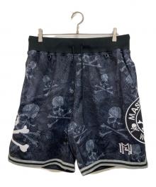 Mastermind WORLD×MITCHELL & NESS（マスターマインド ワールド×ミッチェルアンドネス）の古着「メッシュパンツ」｜ブラック