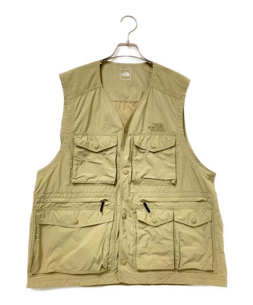 THE NORTH FACE（ザ ノース フェイス）THE NORTH FACE (ザ ノース フェイス) ラッスルキャノピーベスト ベージュ サイズ:Lの古着・服飾アイテム